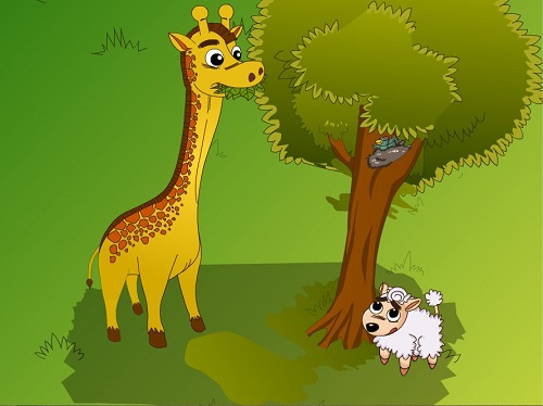 tall giraff